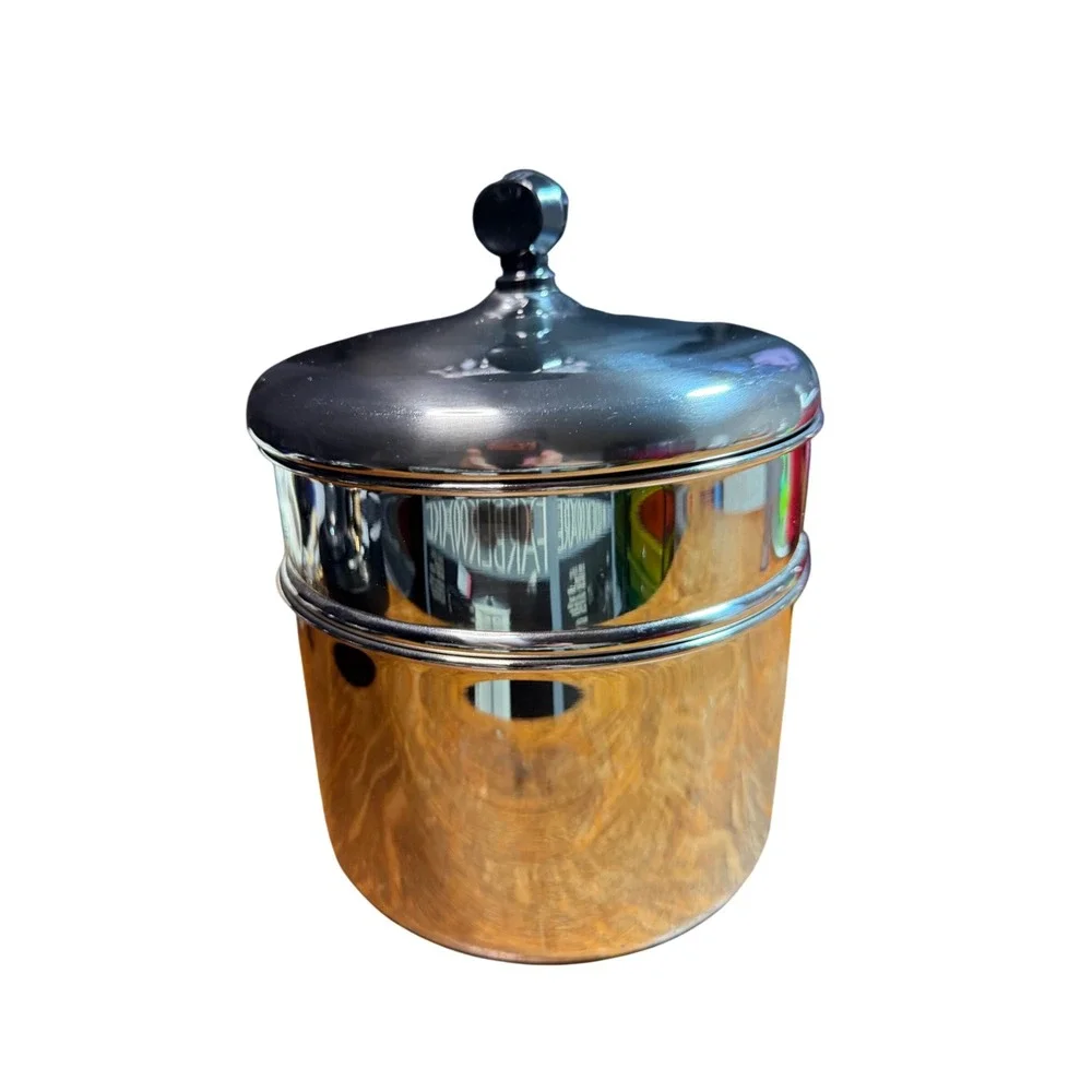 Farberware 2 QT Stainless Steel Covered Double Boiler Aluminum Clad Bottom NIB